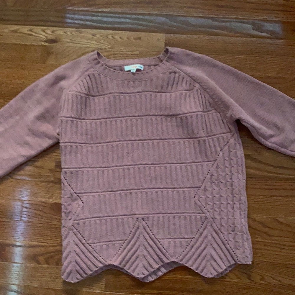 Pink sweater